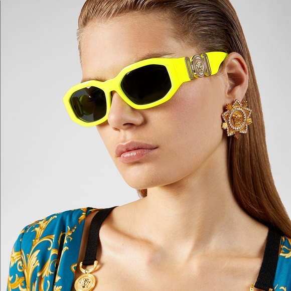 Versace Accessories - NEW VERSACE MEDUSA VE4361 5321/87 YELLOW VE 4361